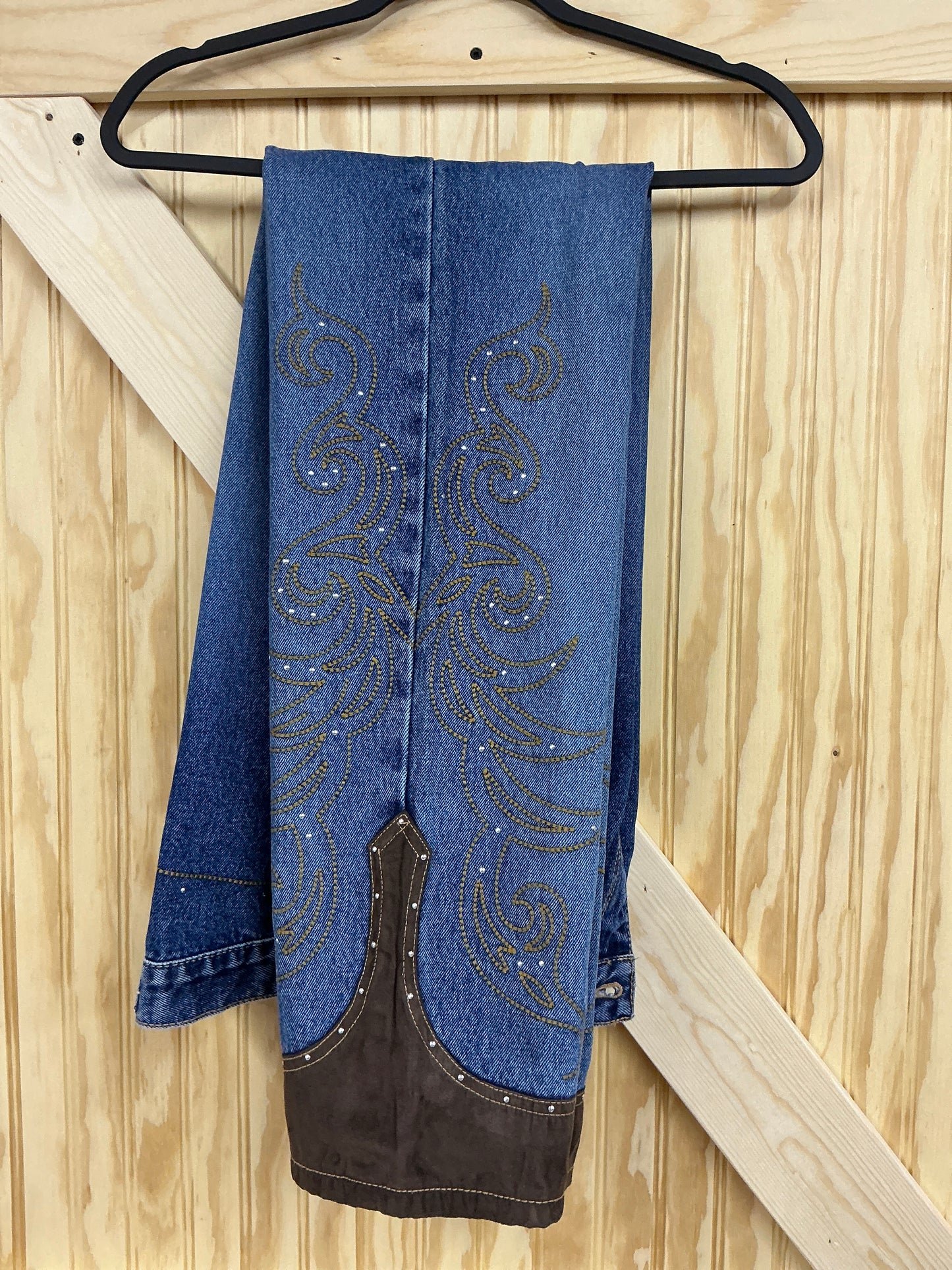 Vintage Lawman Embellished Jeans
