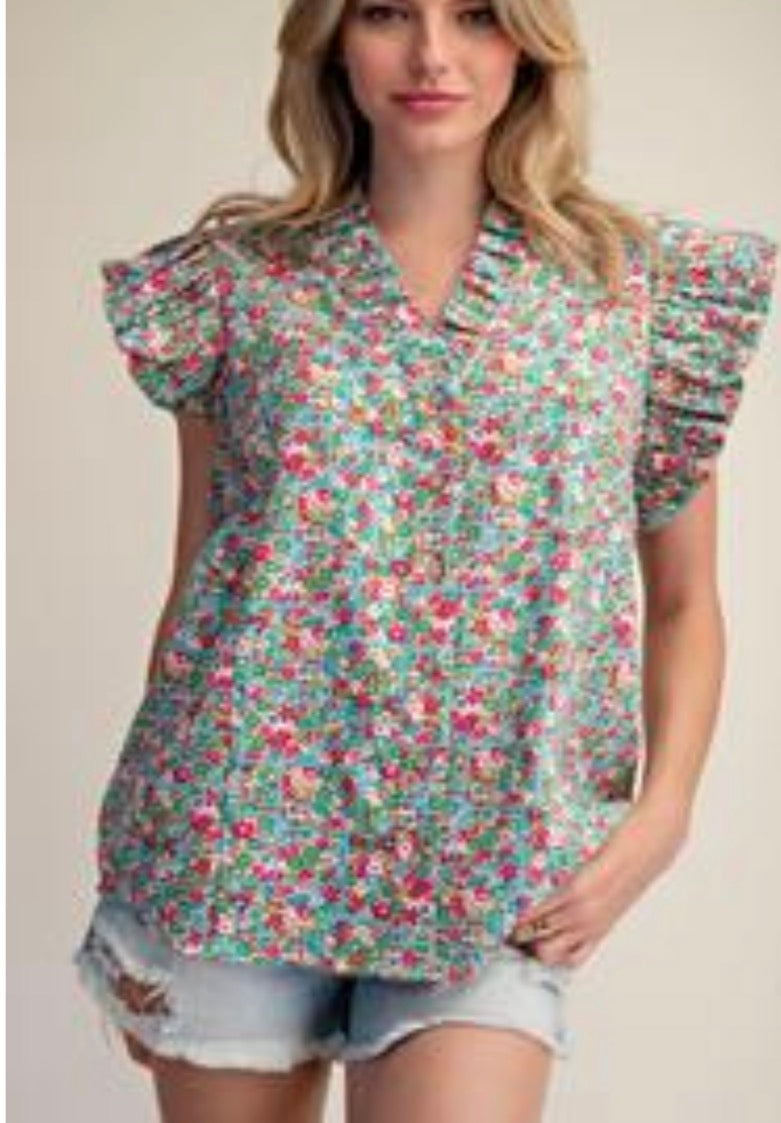 SAGE BLUSH FLORAL