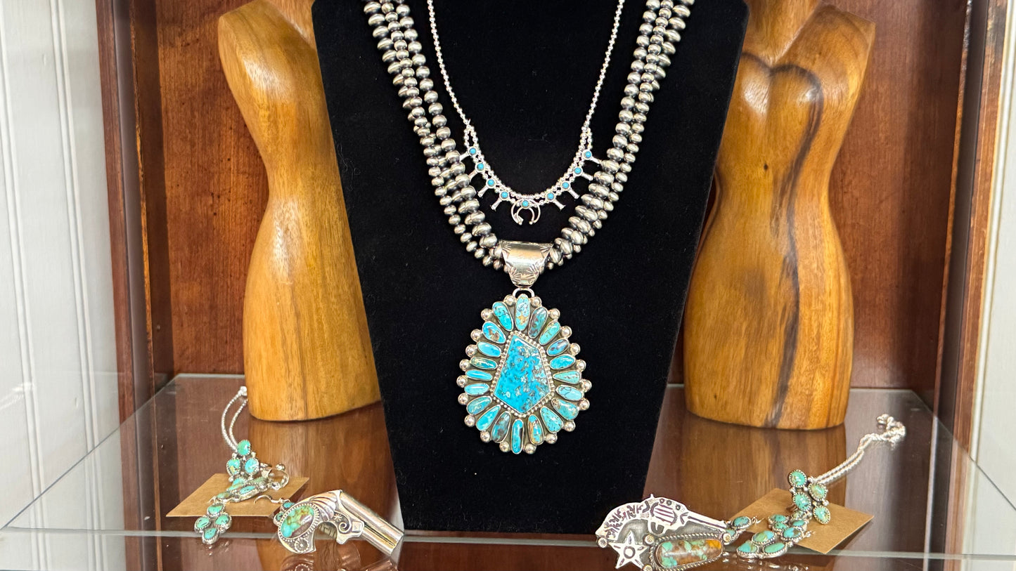 Infant - Toddler Squash Blossom Necklace