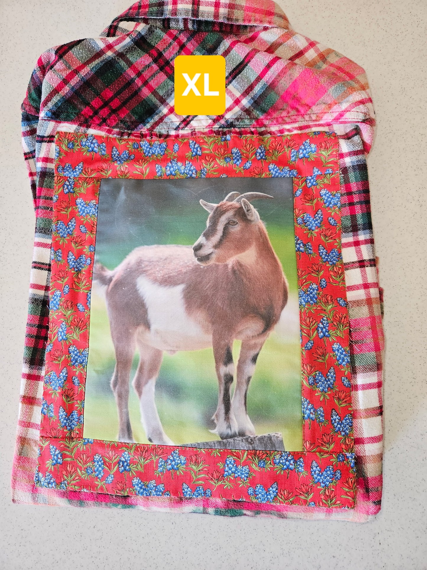 Stinkin’ Cute Goat Flannel Shirt