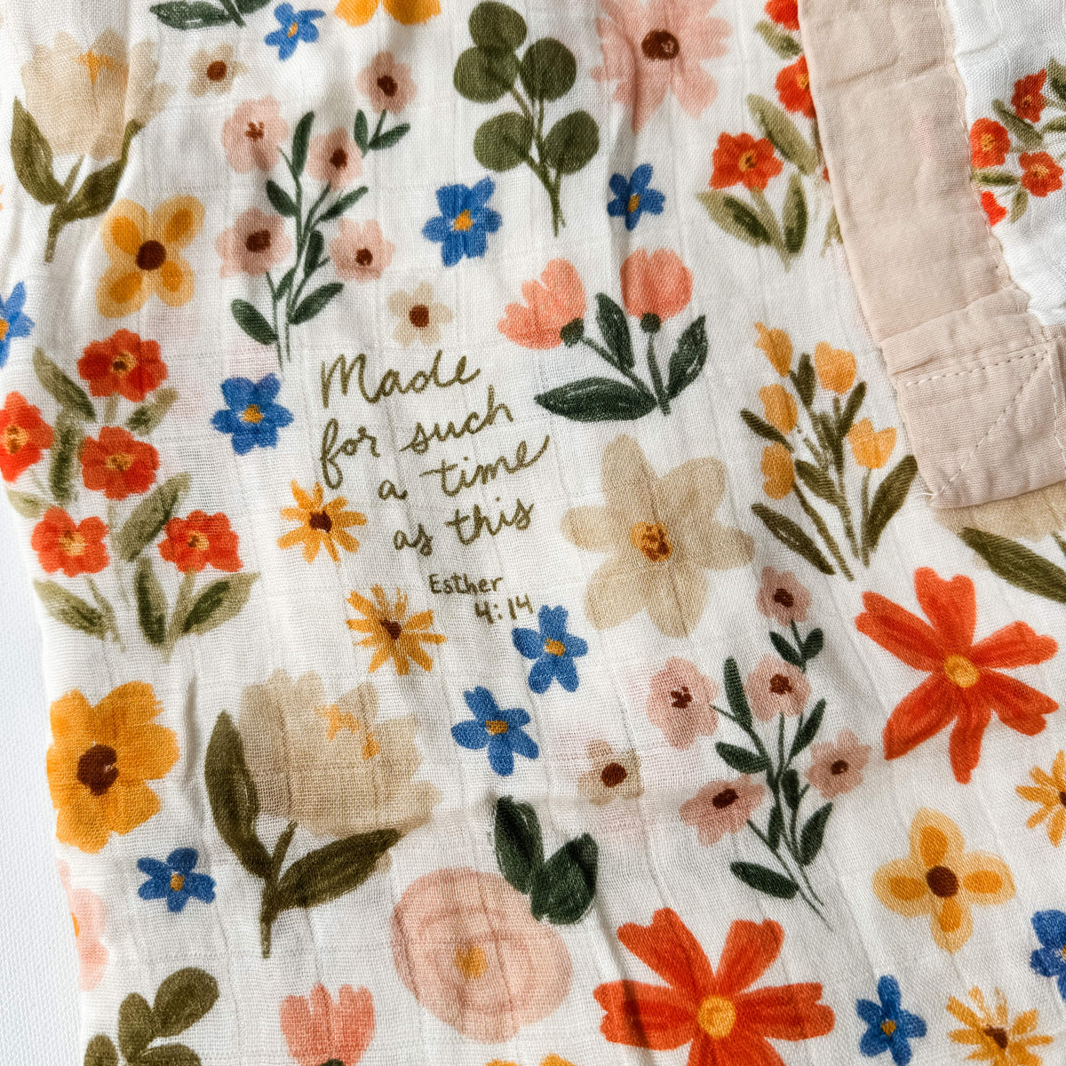 Esther 4:14 Luxury Double Sided Catholic Blanket