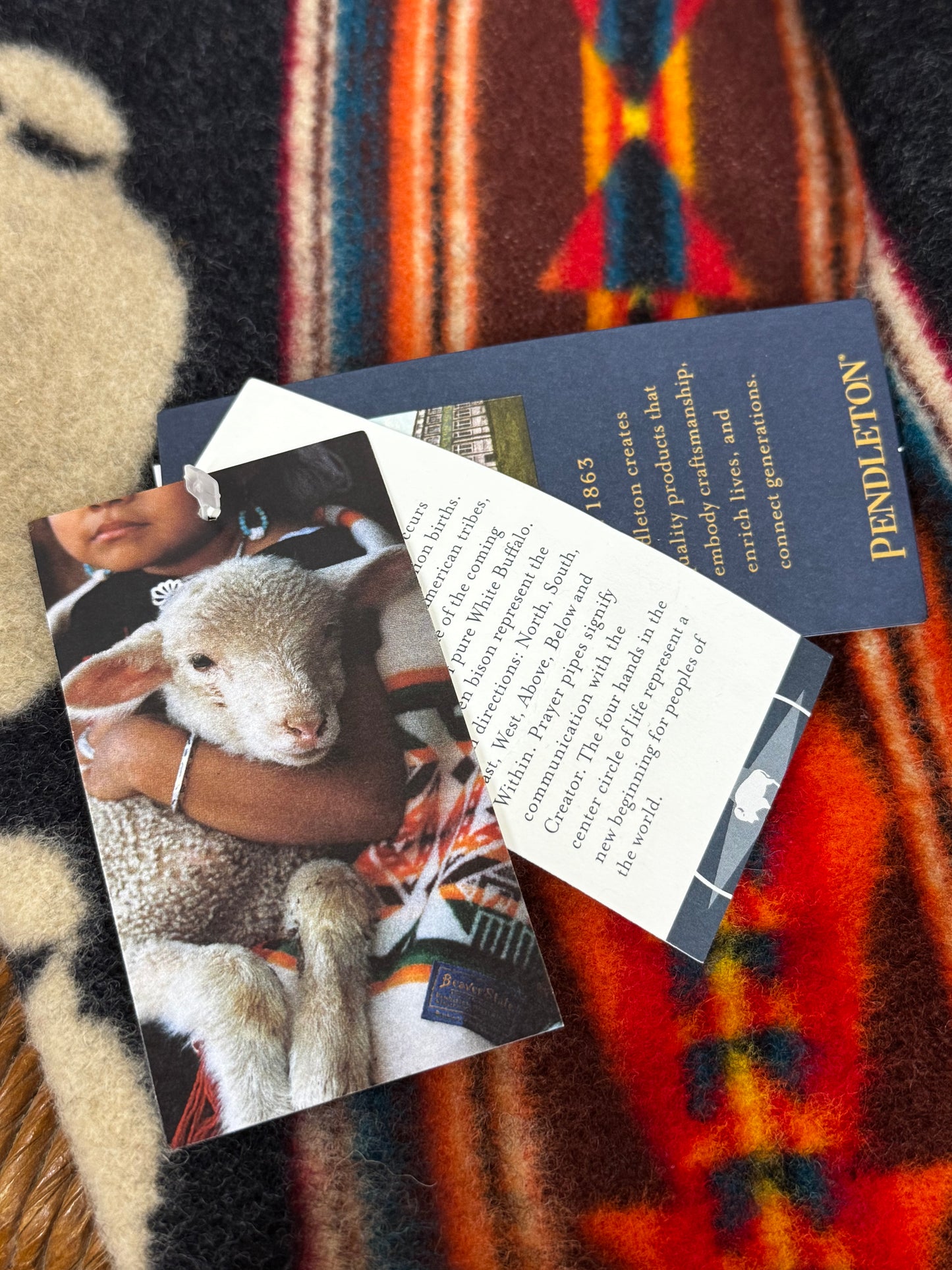 Pendleton Buffalo Wool Crib Blanket