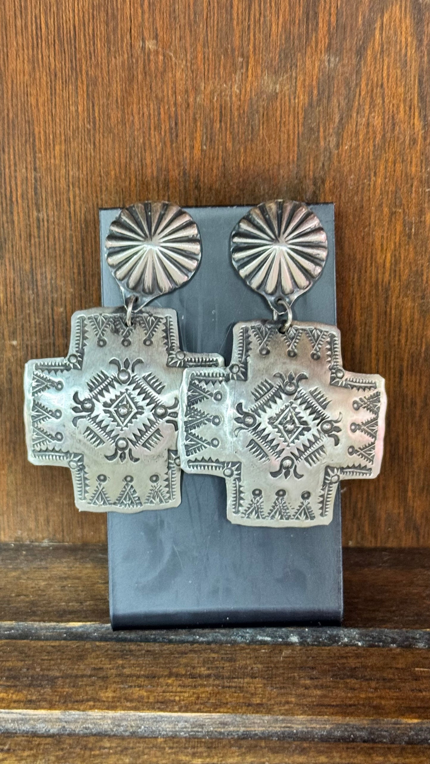 Navajo Cross Earrings