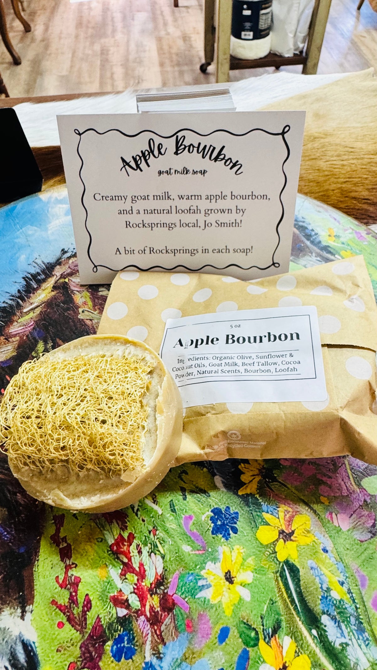 Calamity Jane’s Farm, Apple Bourbon Soap