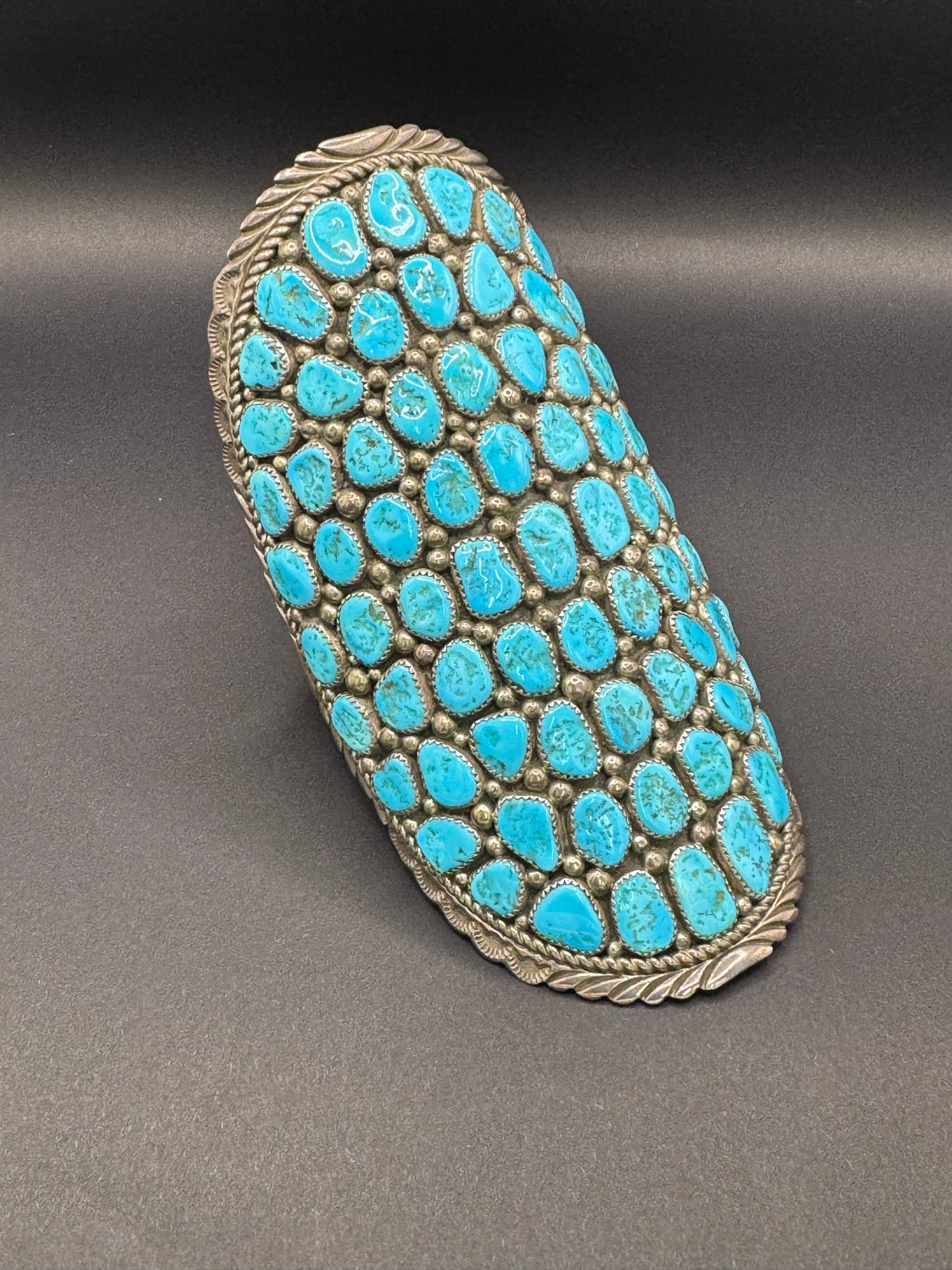Old Pawn Turquoise Statement Cuff