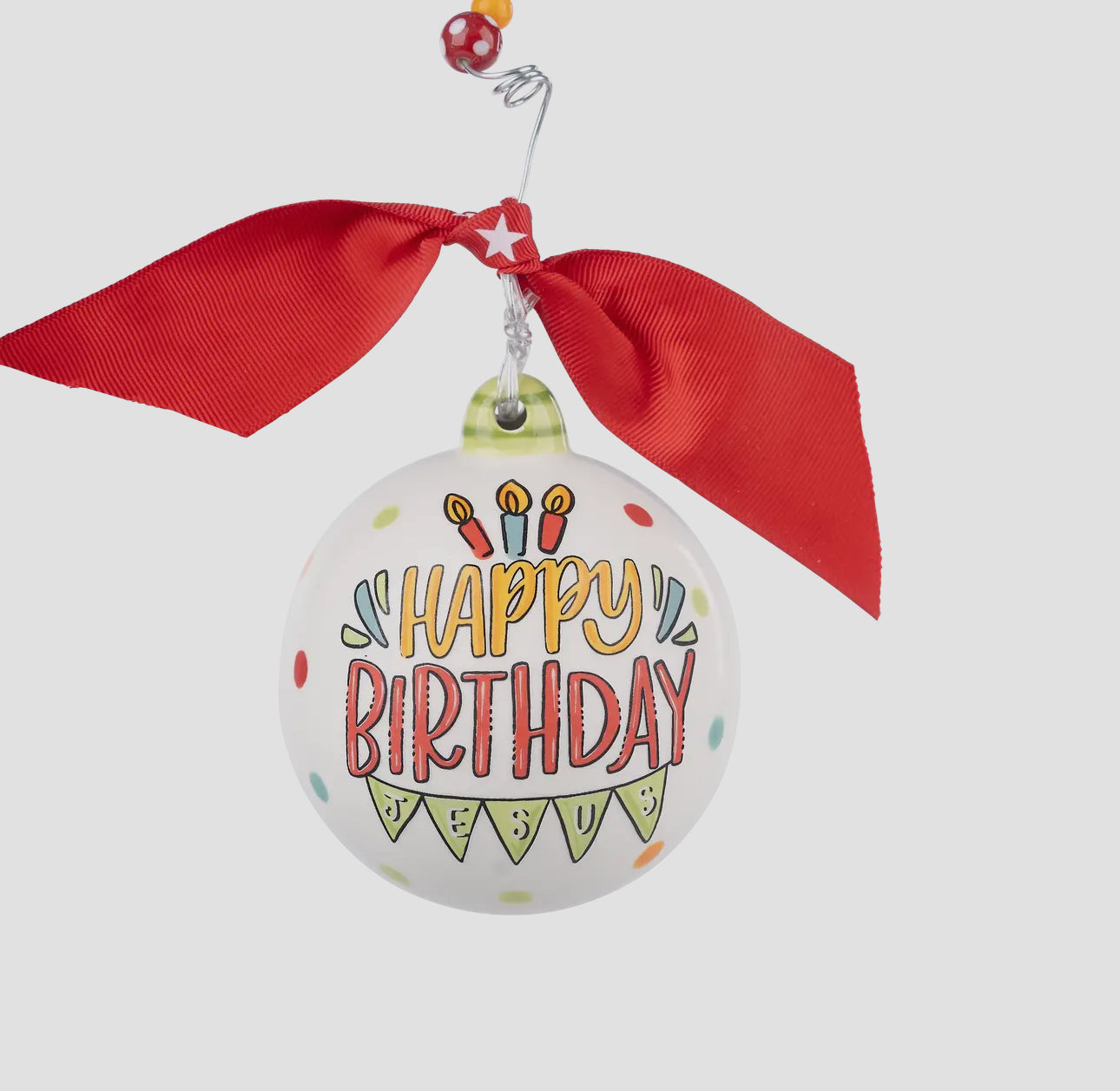 Glory Haus Happy Birthday Jesus Ornament