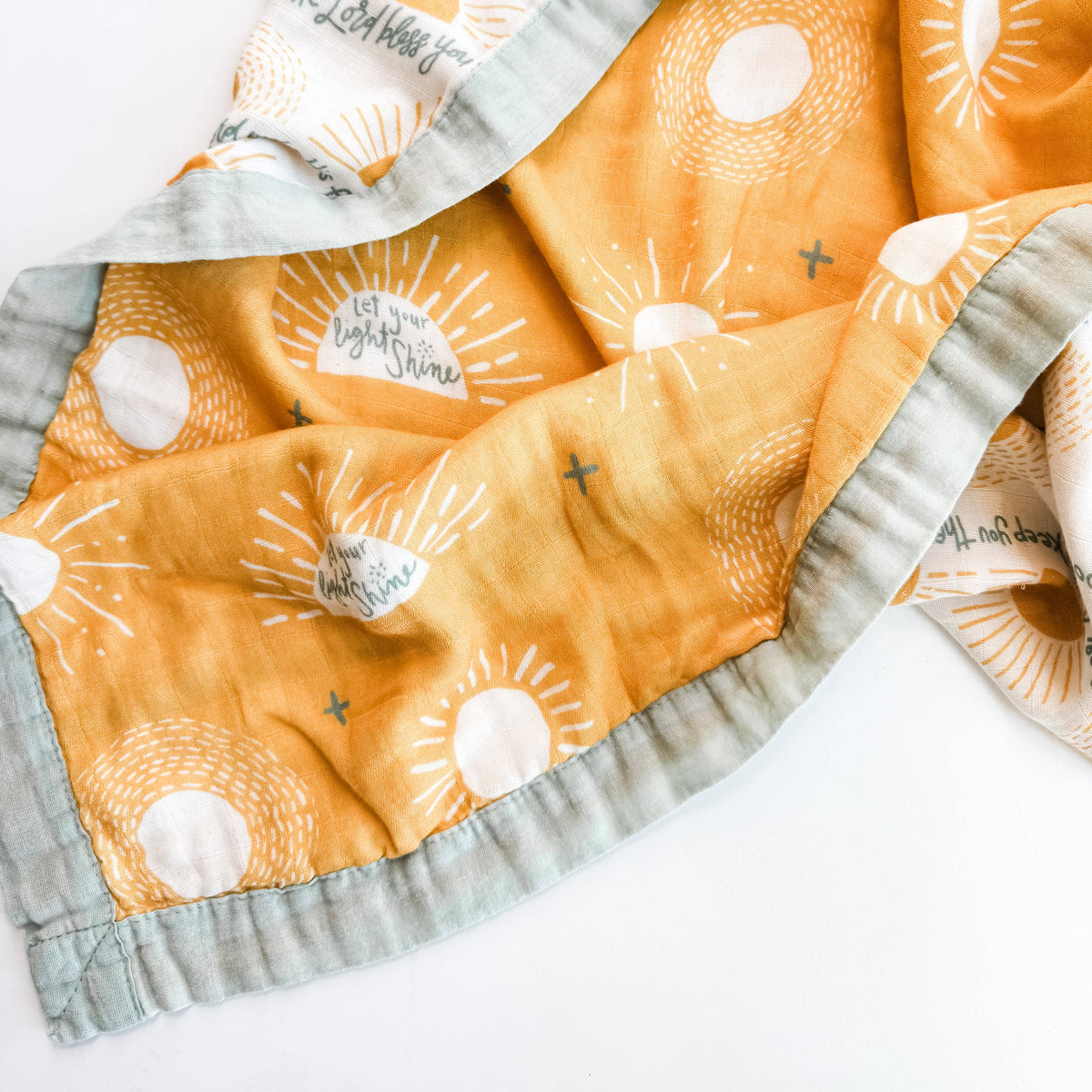 The Blessing Luxury Double Sided Muslin Blanket