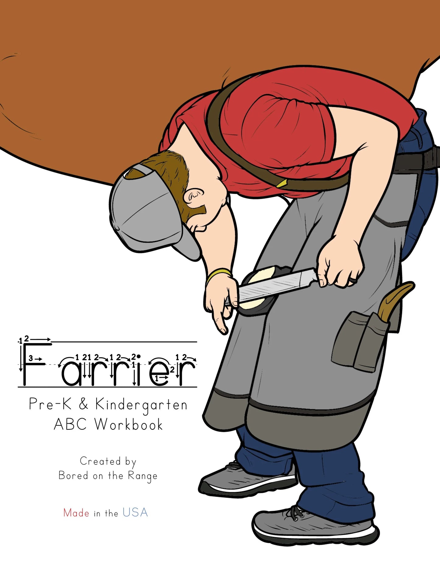 Bored on the Range Activity and Coloring Books
