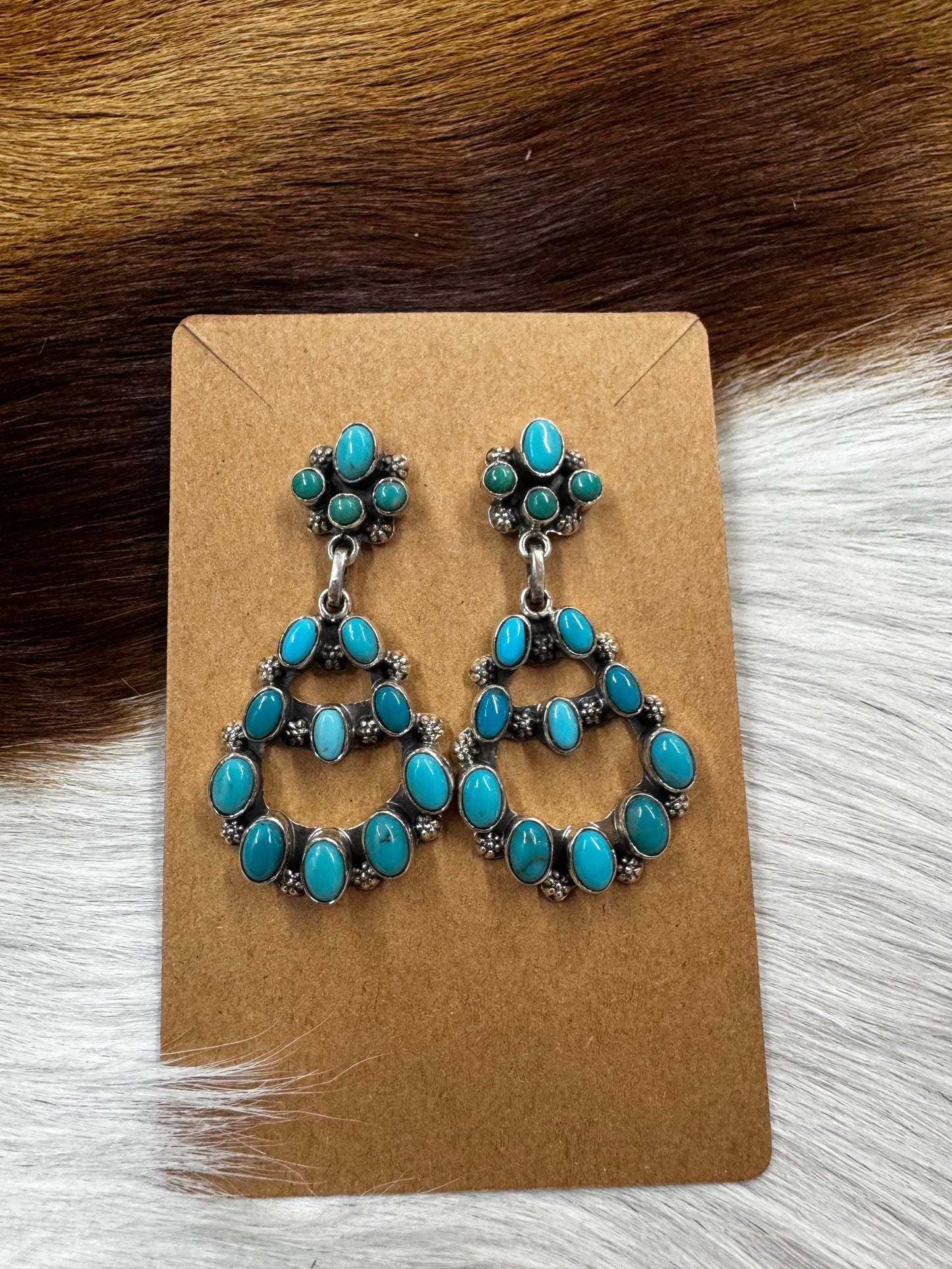 Turquoise Dangle Earrings