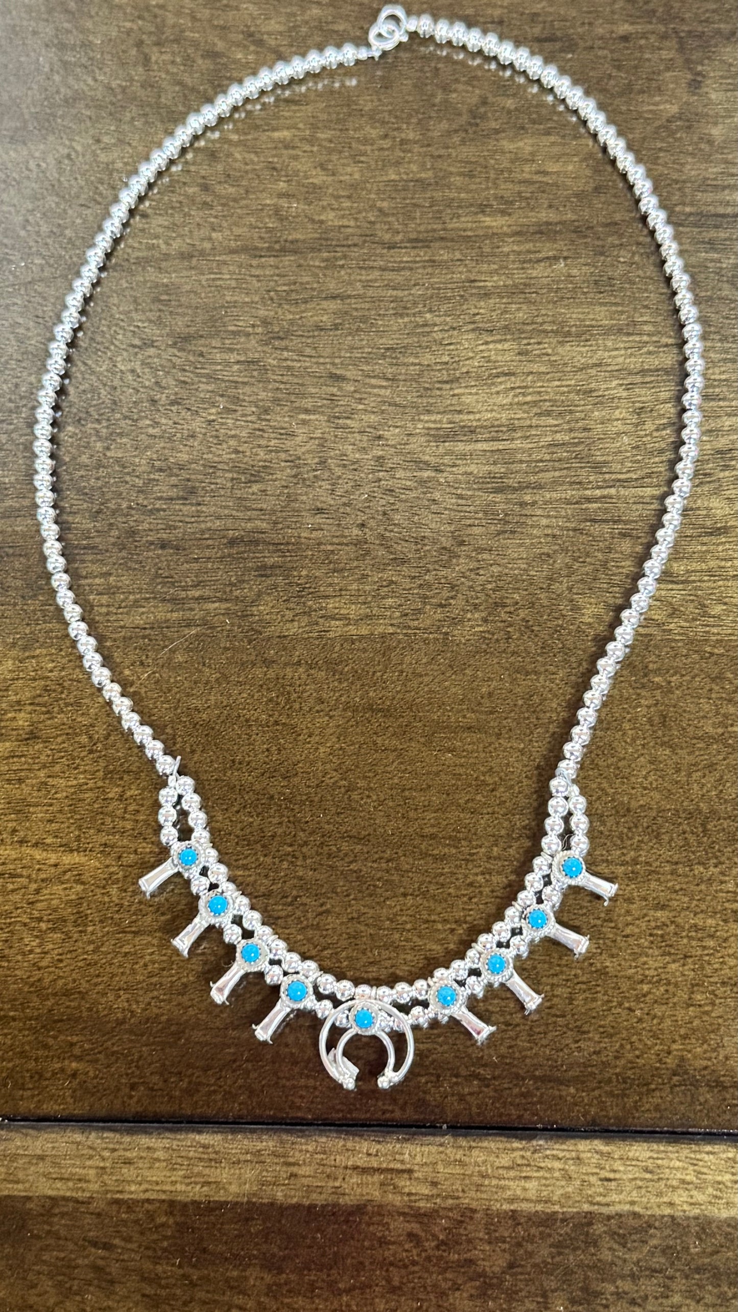 Infant - Toddler Squash Blossom Necklace