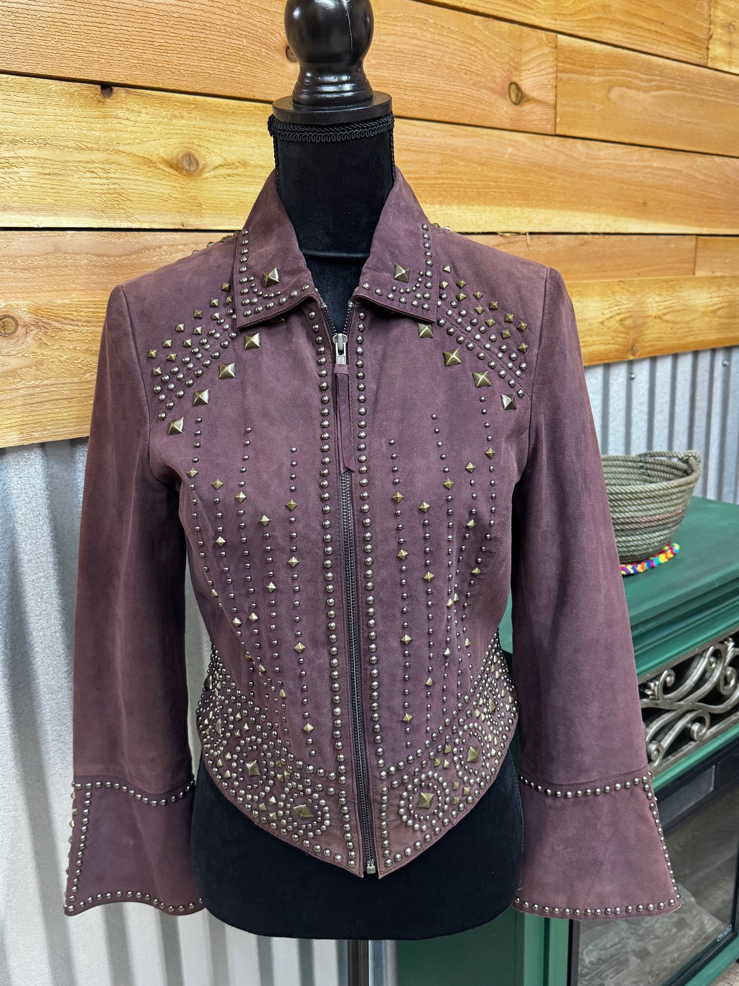 DDR Purple Suede Jacket