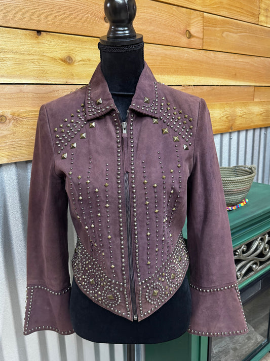 DDR Purple Suede Jacket
