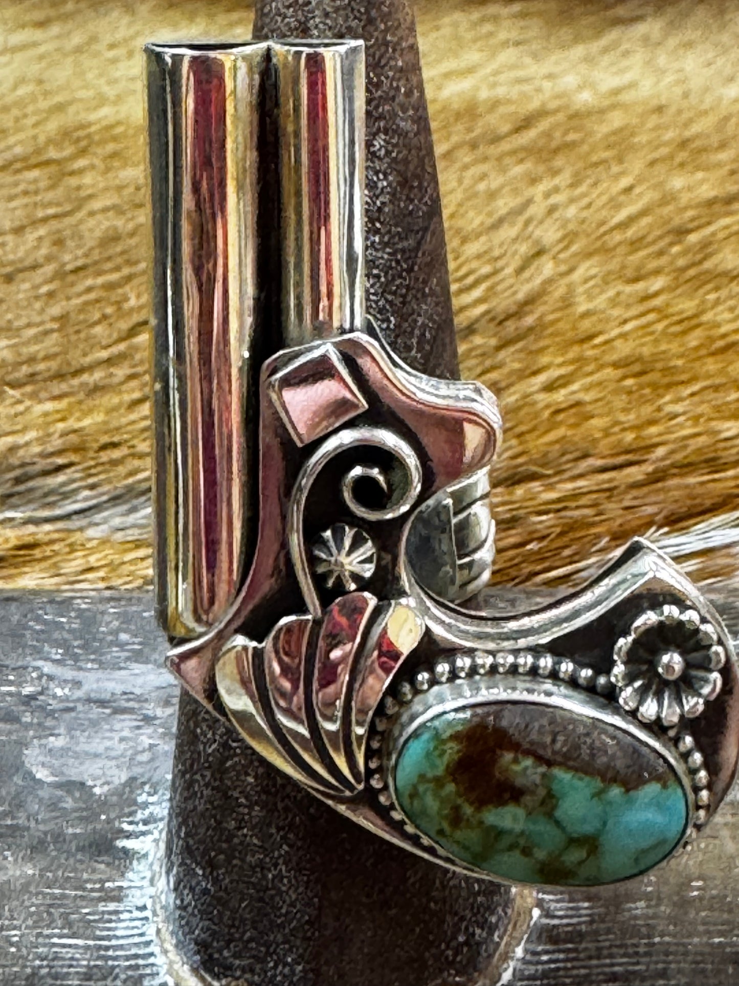 Girl Loves Guns Ring