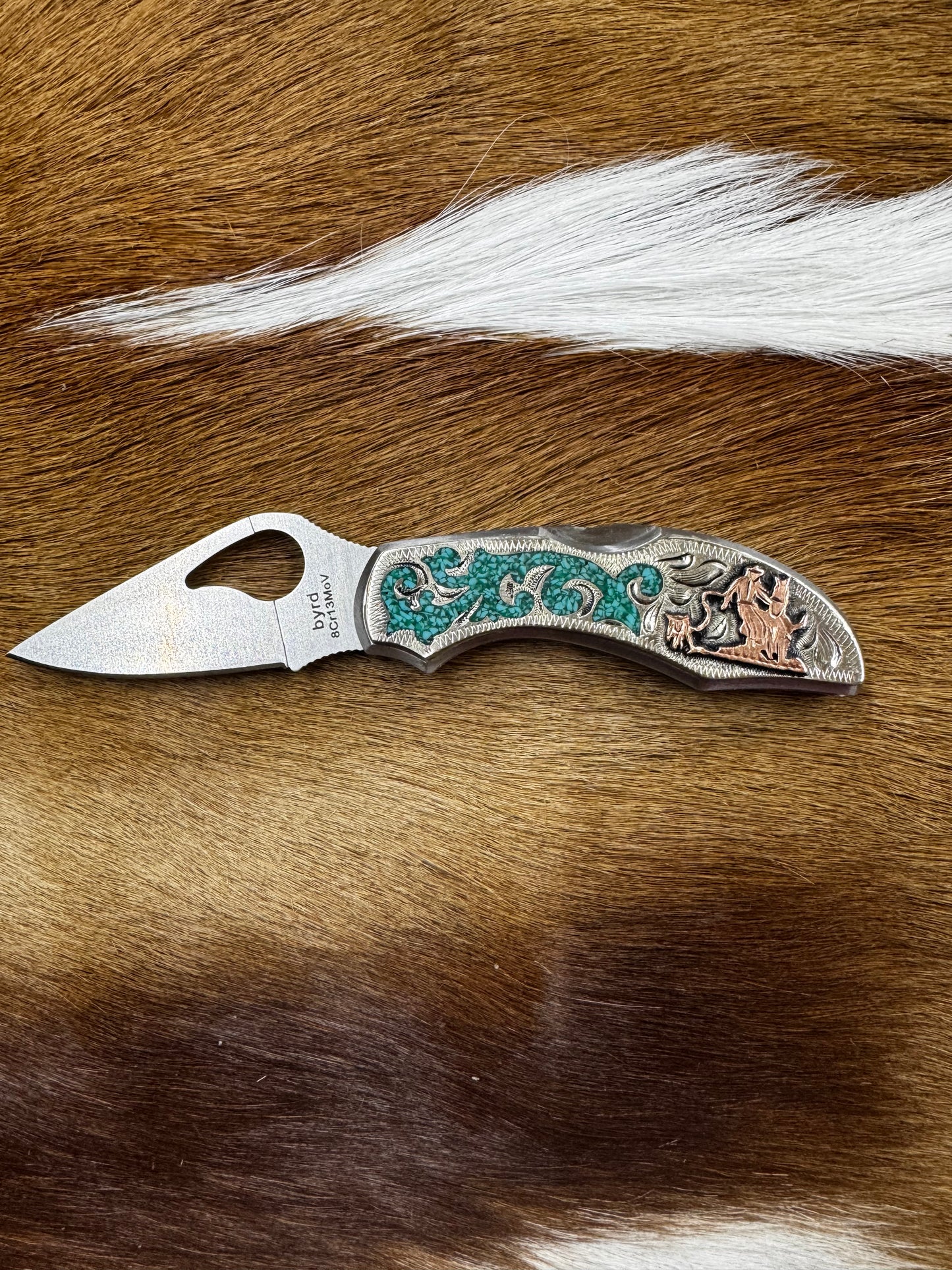 Custom Calf Roping Knife
