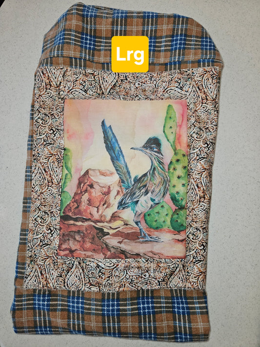 Stinkin’ Cute Roadrunner in Cactus Flannel