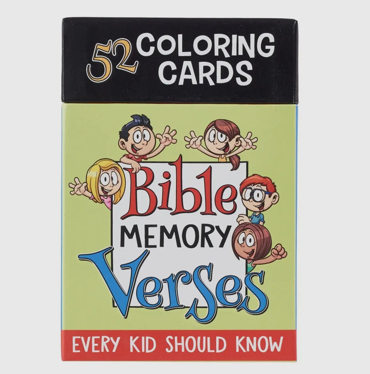 Memory Verses Coloring Cards