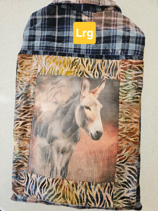 Stinkin’ Cute Donkey Flannel