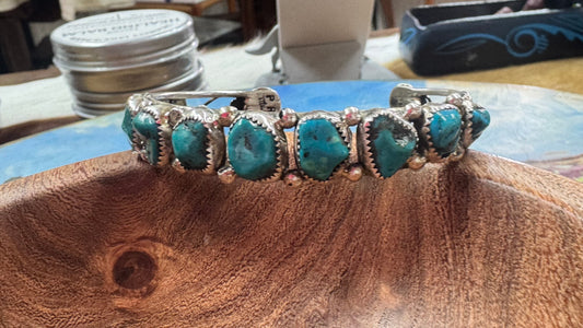 Navajo Turquoise Cuff