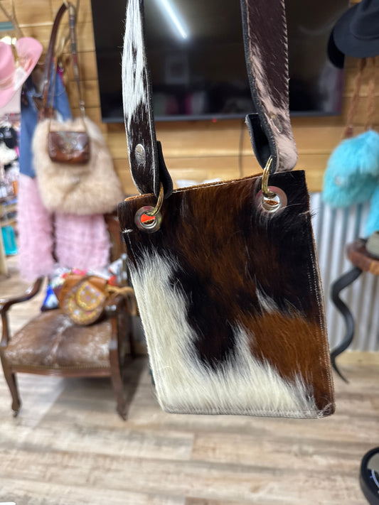 Hair on Hide Small Handbag