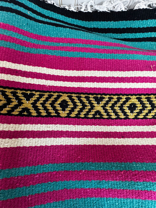 Woven Striped Blanket
