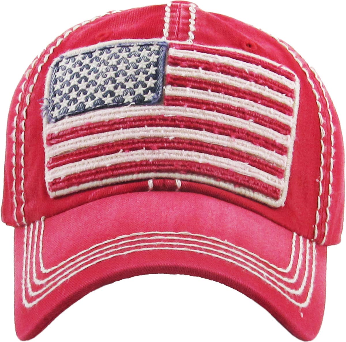USA Flag Vintage Ballcap