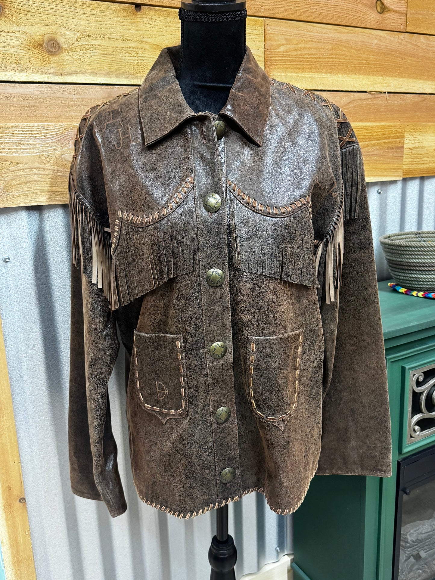 DDR Brands Fringe Jacket