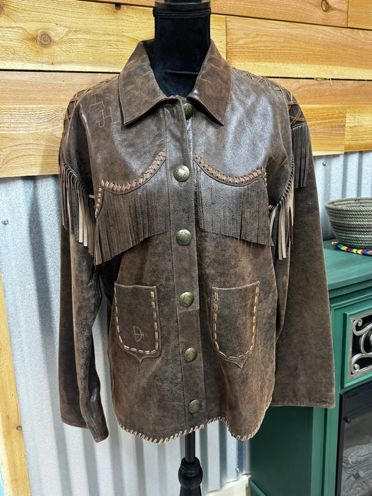 DDR Brands Fringe Jacket
