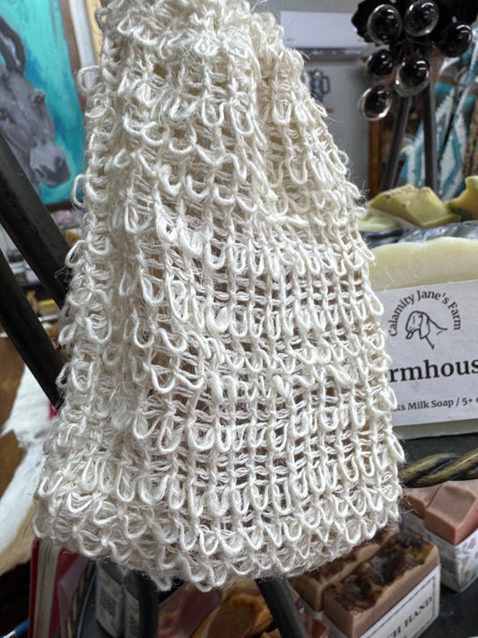 Calamity Jane’s Sisal Soap Bag