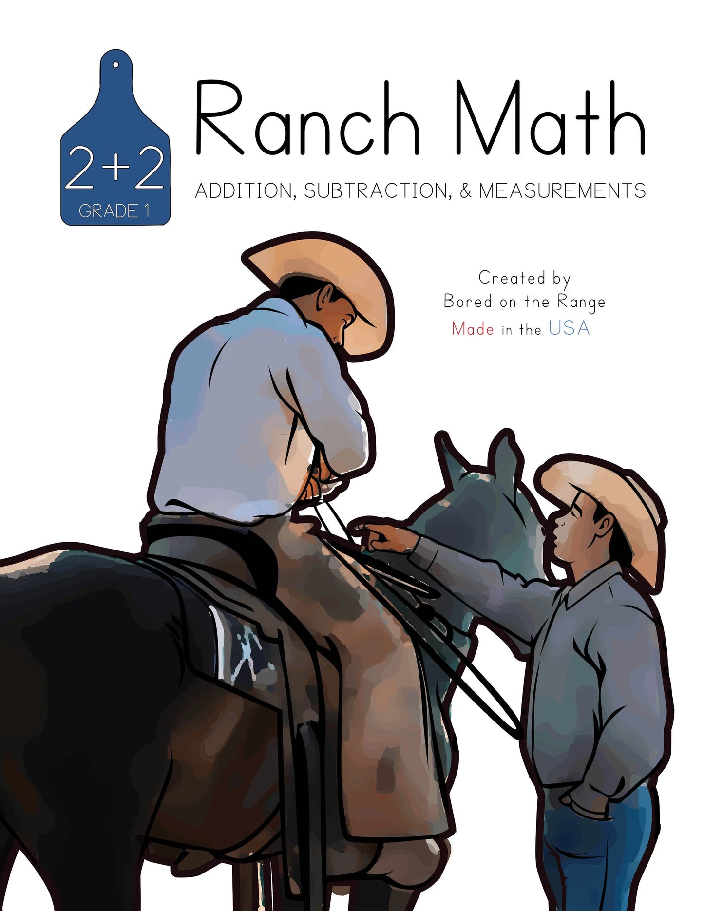 Bored on the Range Activity and Coloring Books
