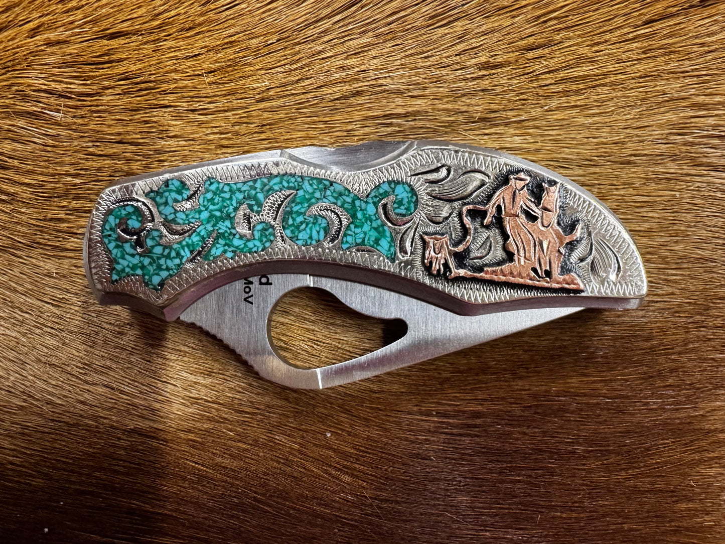 Custom Calf Roping Knife