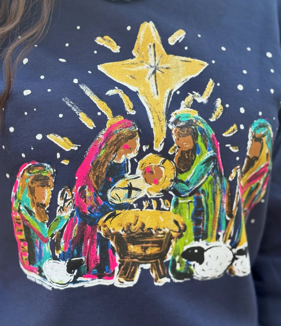 Texas True Threads Nativity