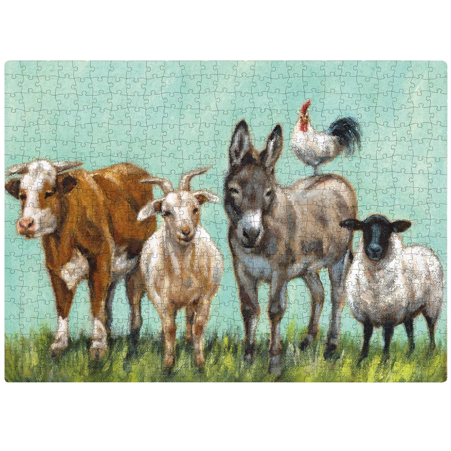 Farm Family Puzzle