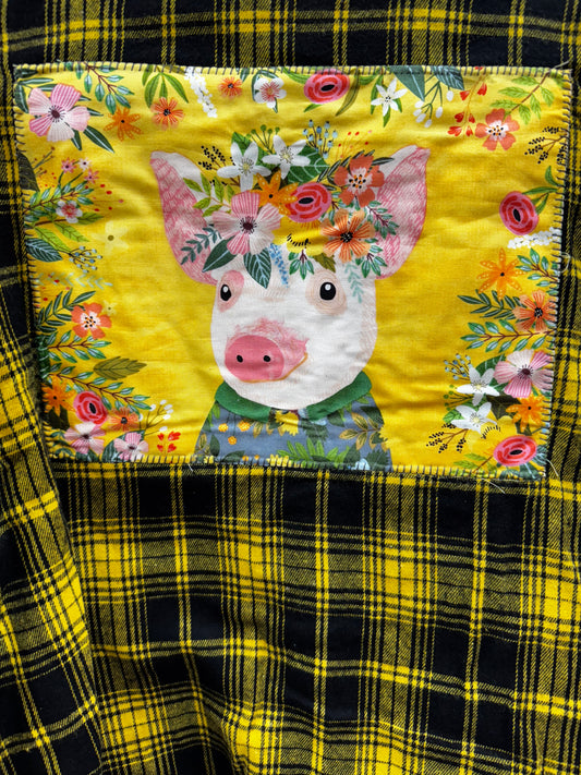 Floral Pig, Stinkin’ Cute Shirt