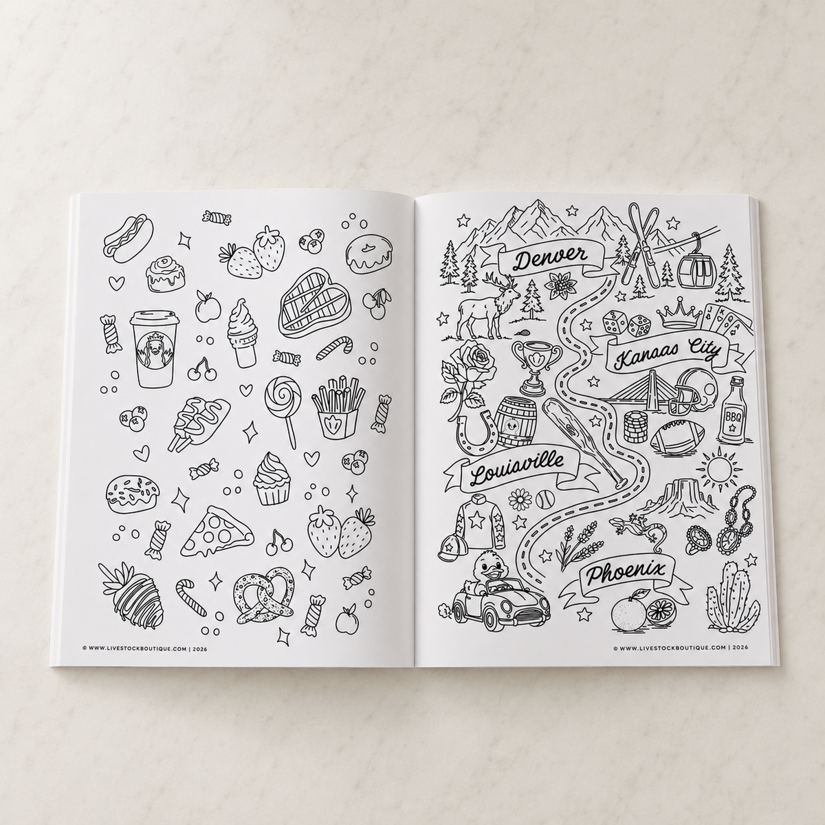 Little Stock Show Life: Going There with Sheep | Livestock Coloring Book for Kids