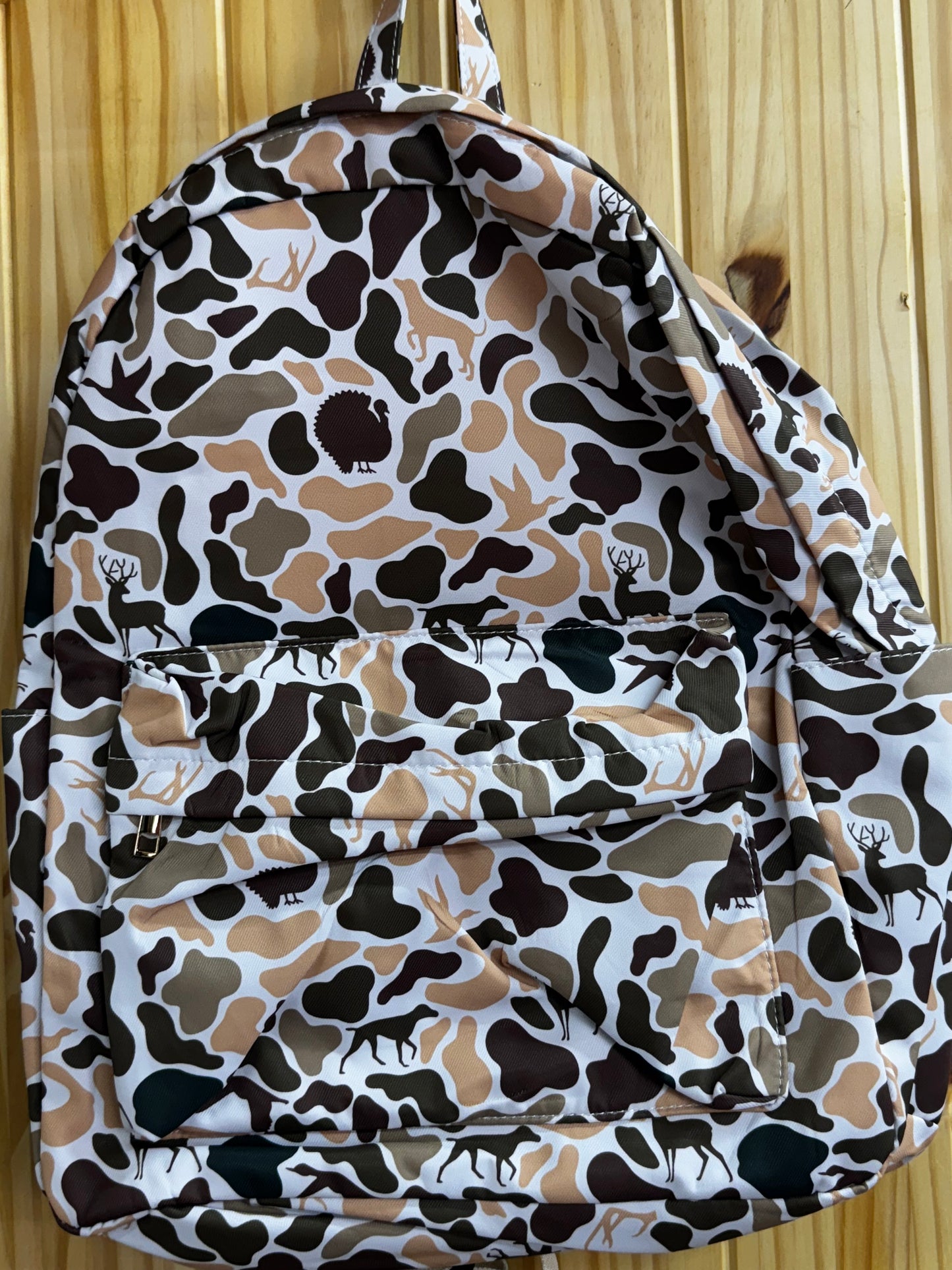 Camo Backpack