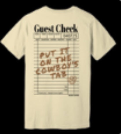Put it on the Cowboys Tab Tee