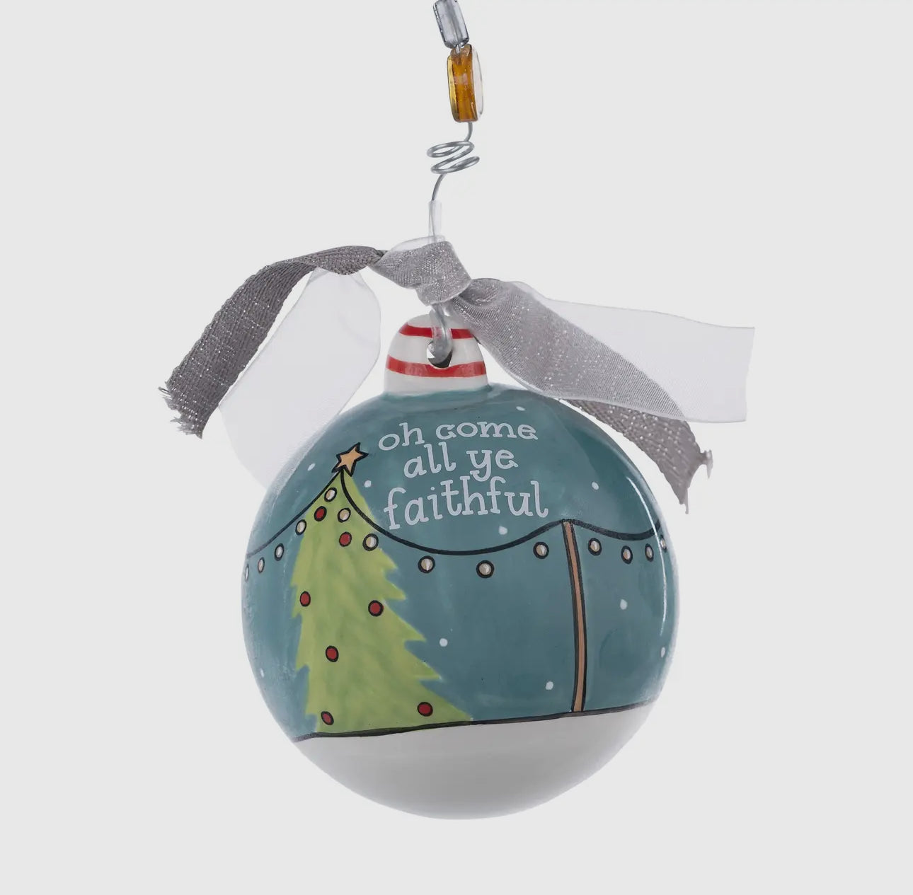 Glory Haus Christmas Church Ornament