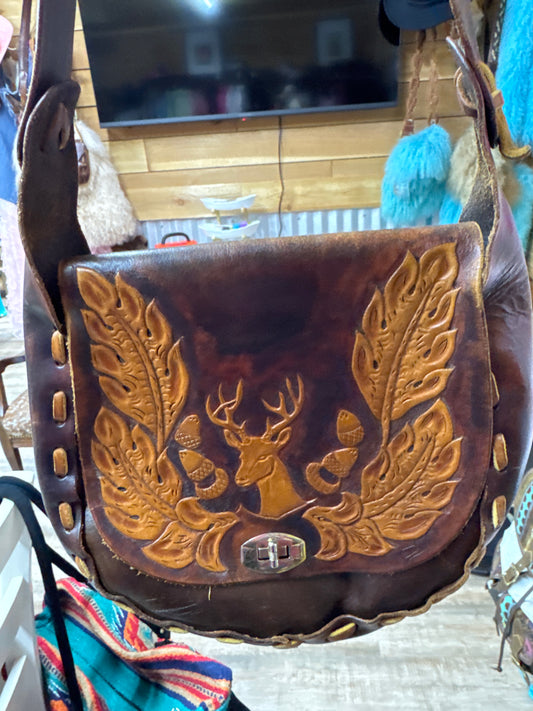 Vintage Deer Handbag