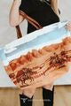 L&B Large Western Canvas Bags
