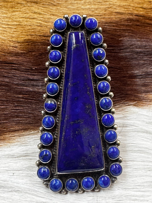 Lapis Statement Ring