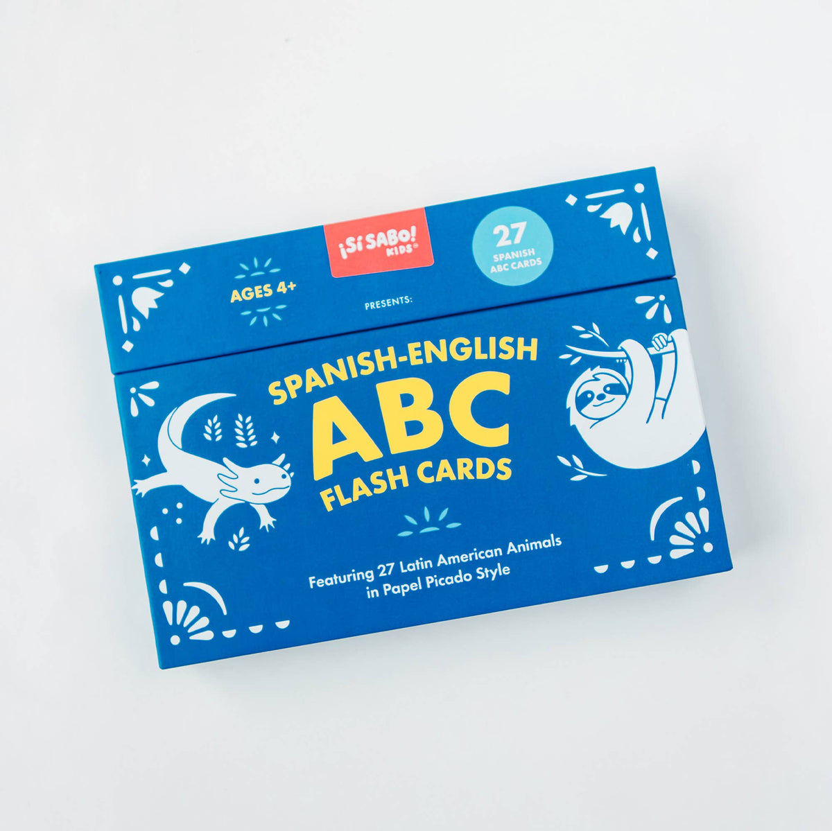 Spanish-English ABC Flash Cards: 27 Bilingual Alphabet Cards