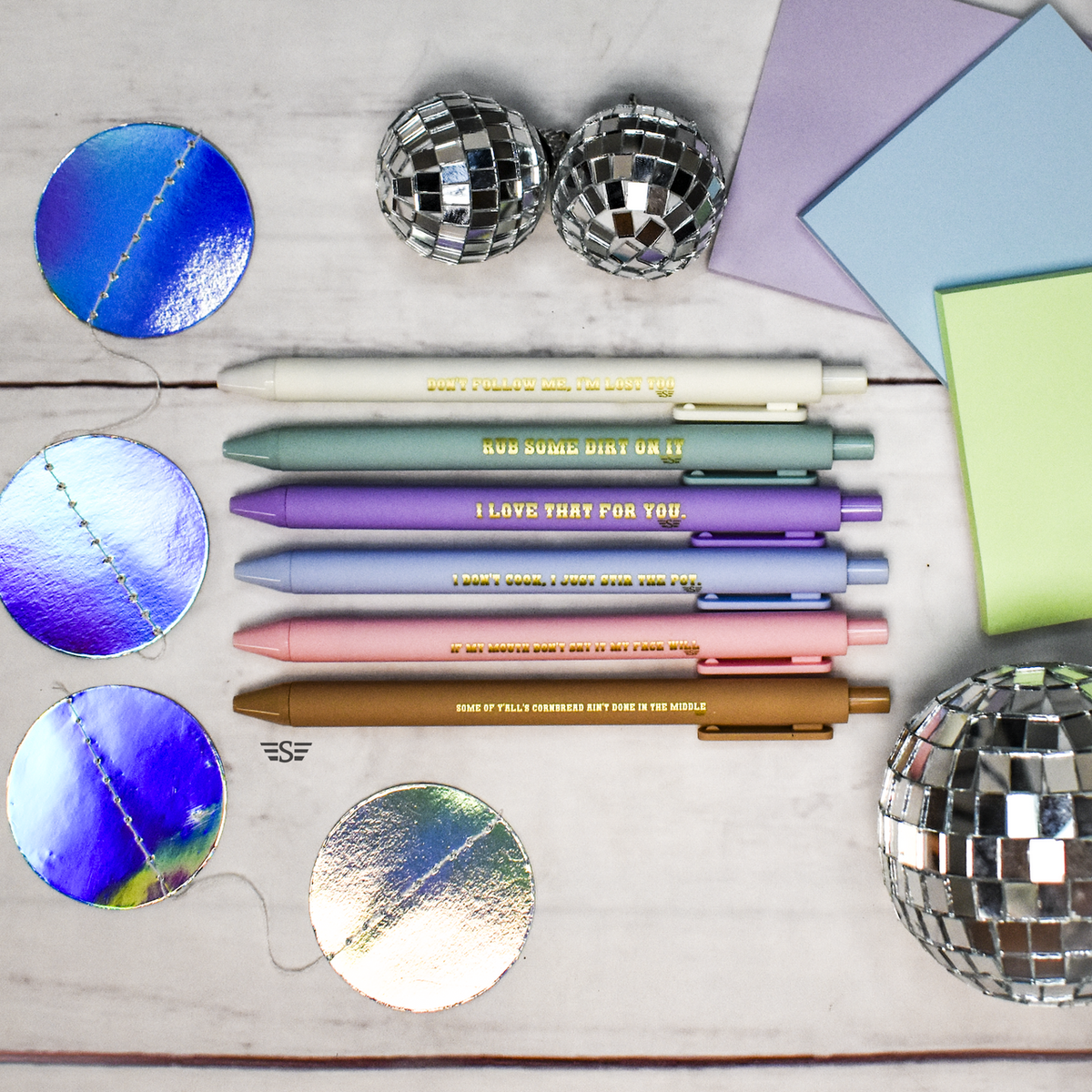 Wise A** Western Pen Set