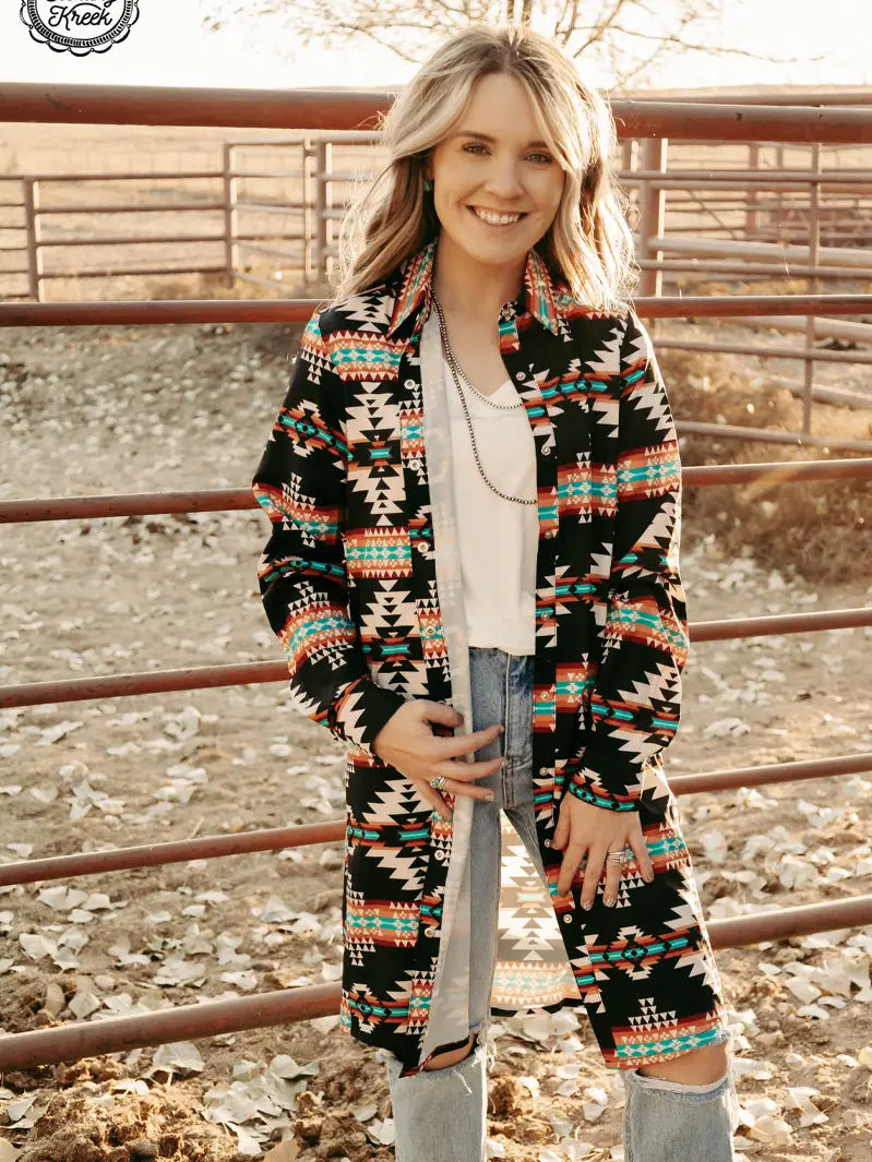 Bandera Button Up Dress