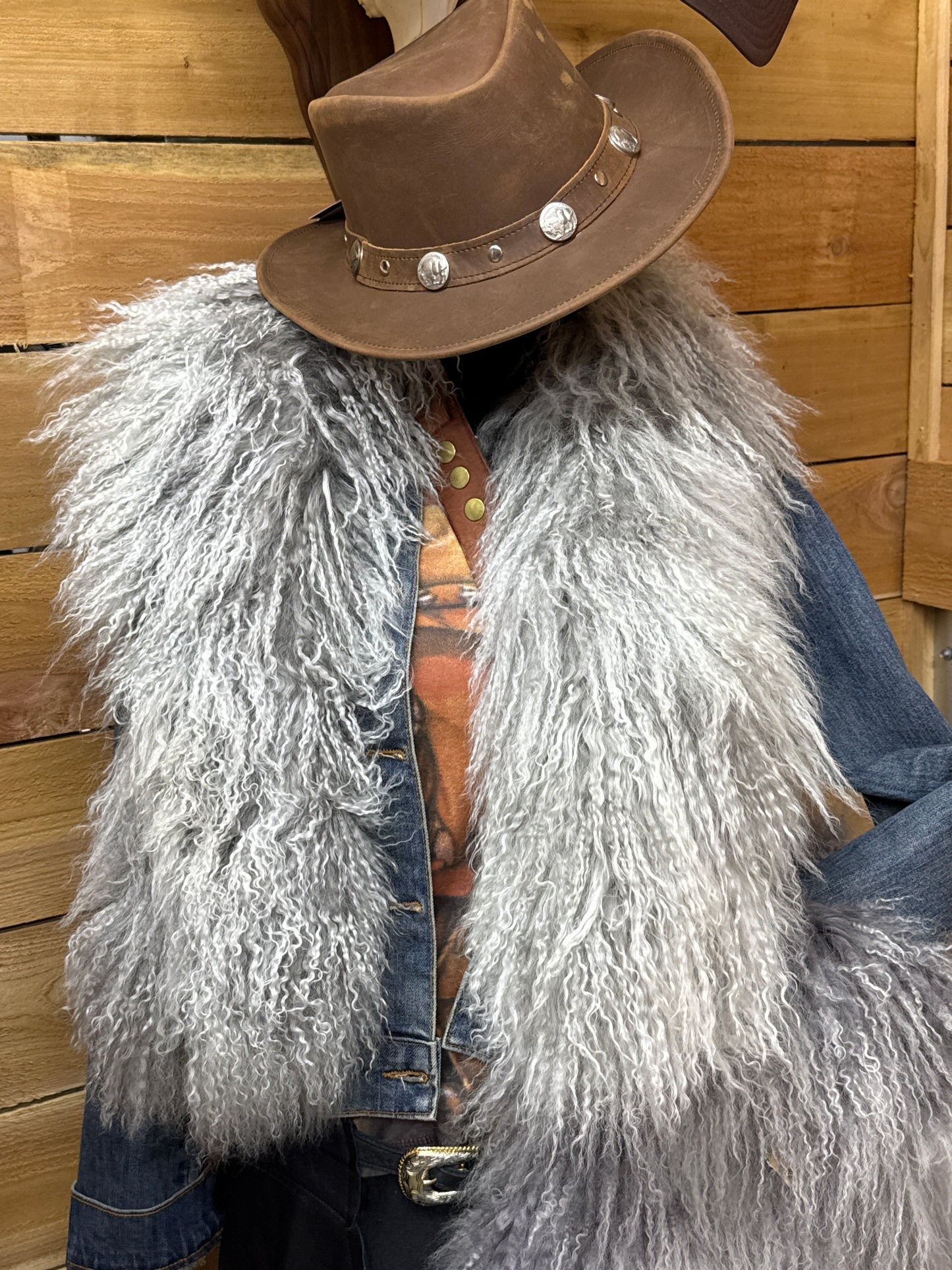 Gray Fur Boa