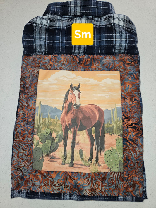 Stinkin’ Cute Horse Flannel