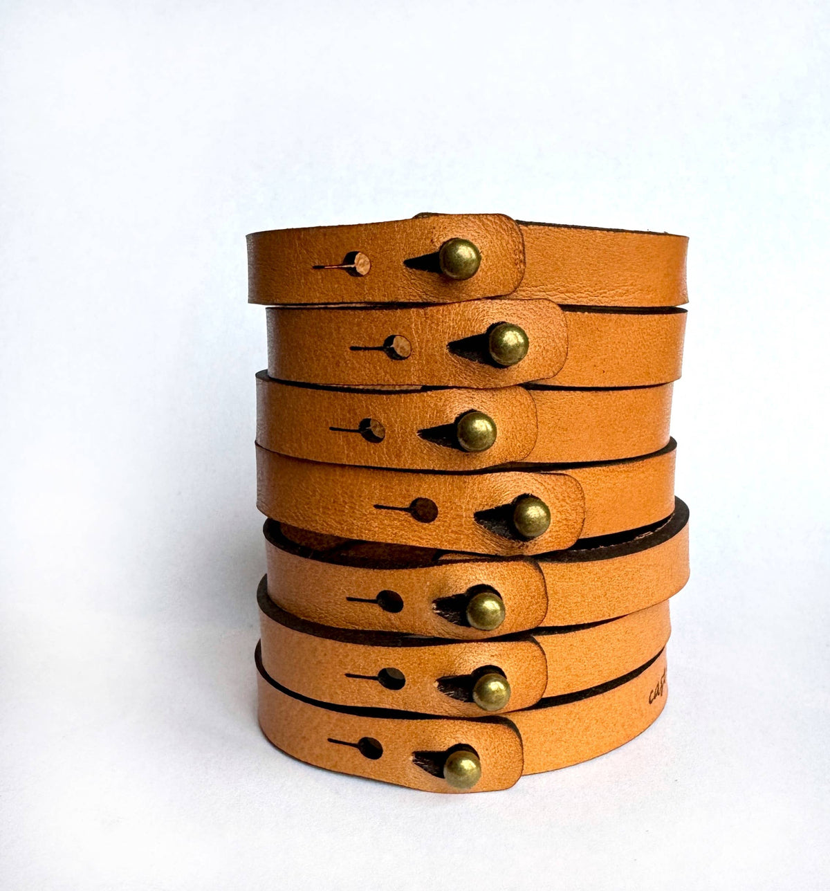 Bible Scripture Thin Leather Bracelet
