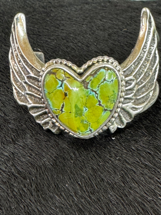 Green Turquoise Cuff