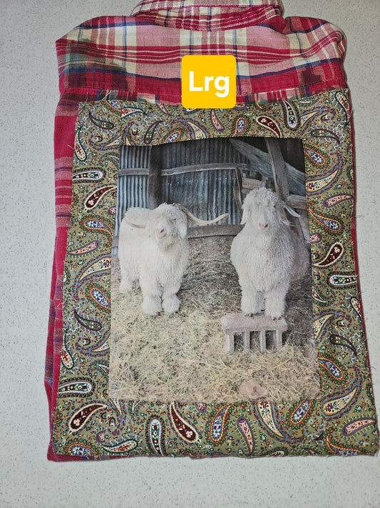 Stinkin’ Cute Angoras Flannel