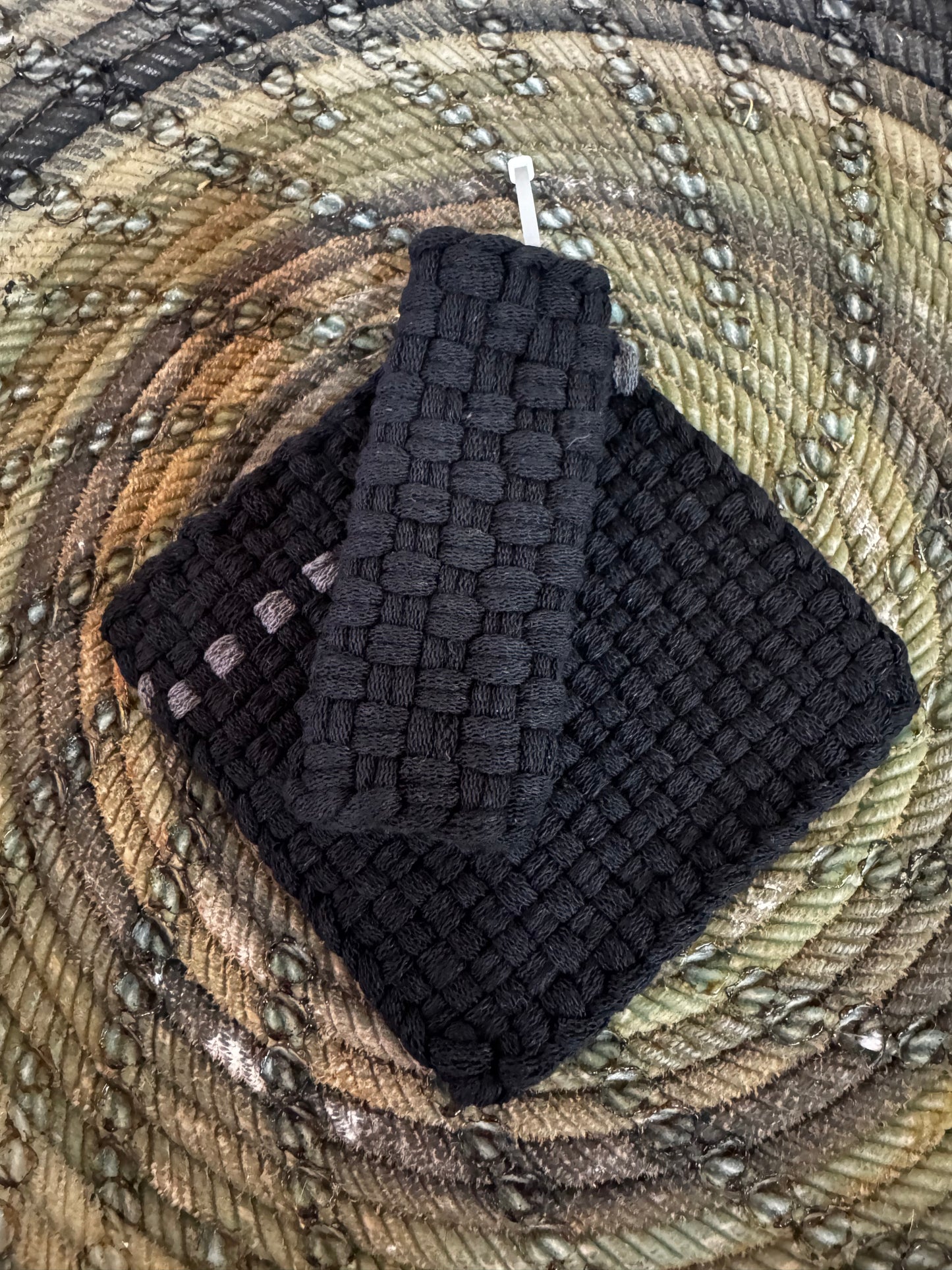 Pot Holder-Trivet with Skillet Handler (Different Color Options)