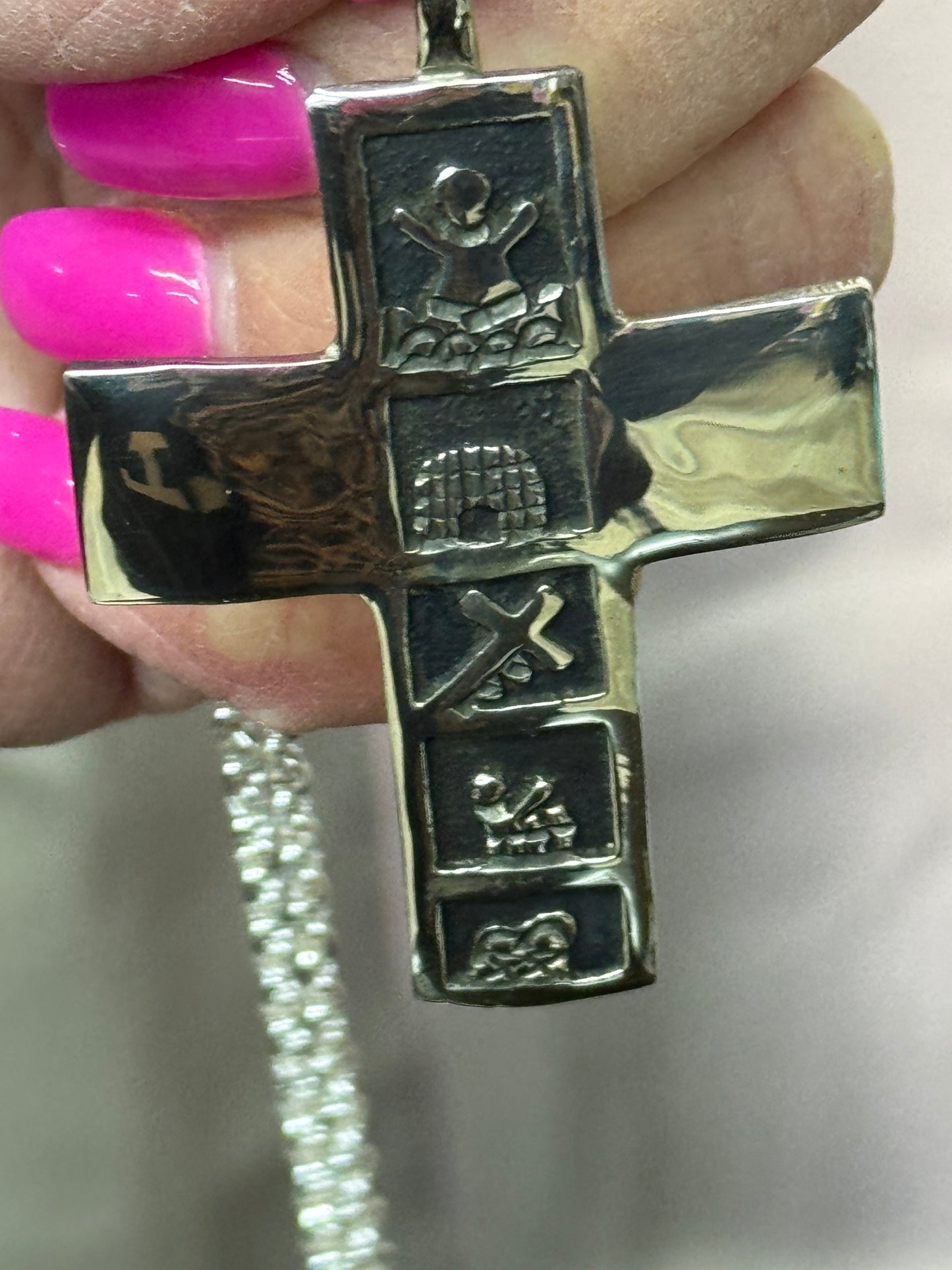 Navajo made Story of Christ Cross